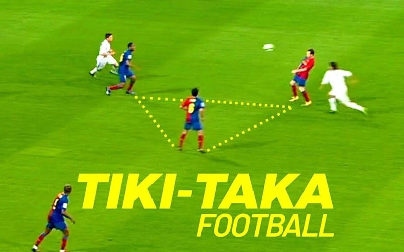 Sự ra đời hình thành của lối chơi Tiki Taka 